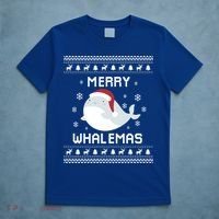 Whale Lover Christmas Ugly Xmas Whale Sweater Whale Gift Great Gift T-Shirt thumb 5