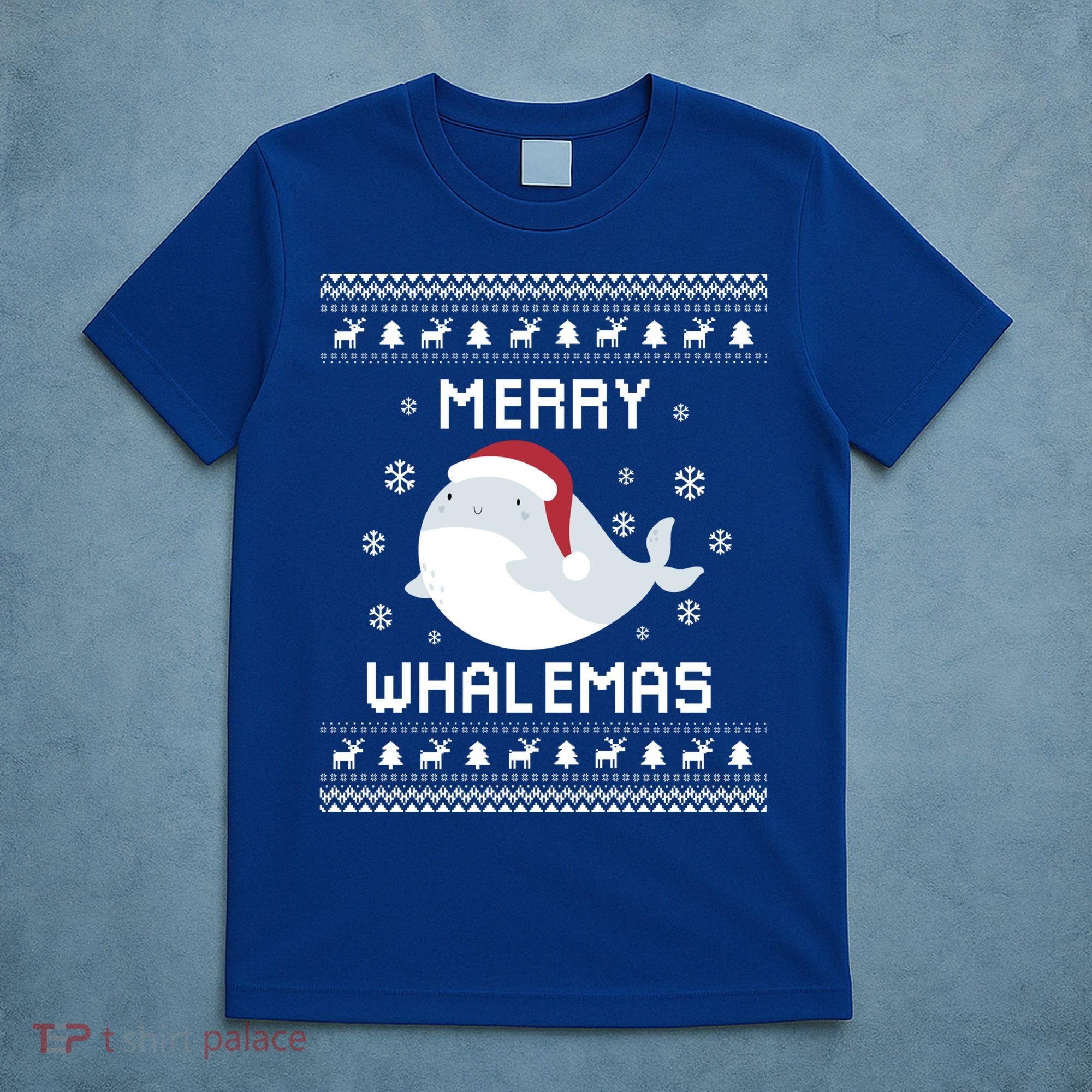 Whale Lover Christmas Ugly Xmas Whale Sweater Whale Gift Great Gift T-Shirt