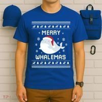 Whale Lover Christmas Ugly Xmas Whale Sweater Whale Gift Great Gift T-Shirt thumb 6