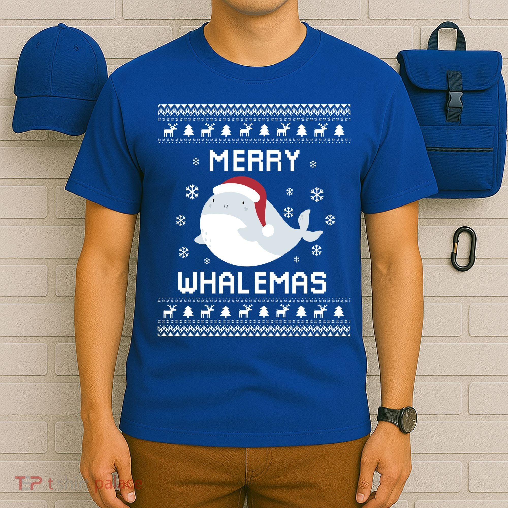 Whale Lover Christmas Ugly Xmas Whale Sweater Whale Gift Great Gift T-Shirt