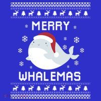 Whale Lover Christmas Ugly Xmas Whale Sweater Whale Gift Great Gift Tank Top thumb 6