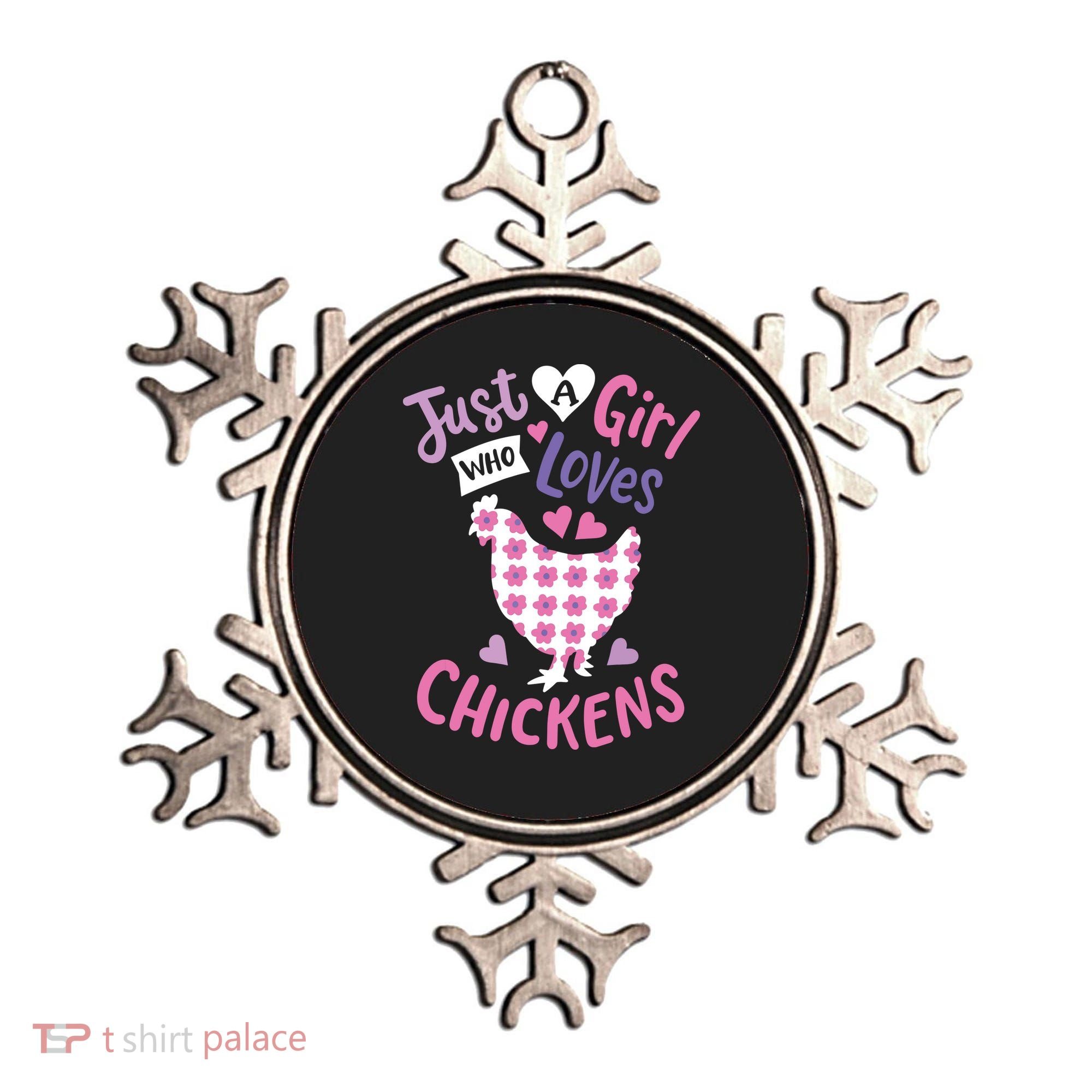 Who Loves Chickens Chicken Hen Love Cute Ornament
