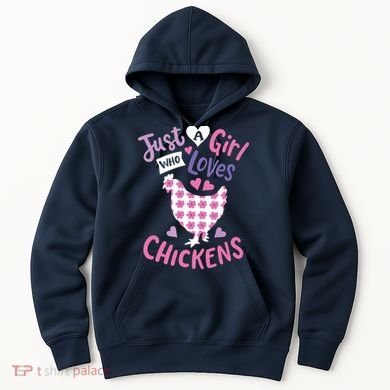 Who Loves Chickens Chicken Hen Love Cute Hoodie