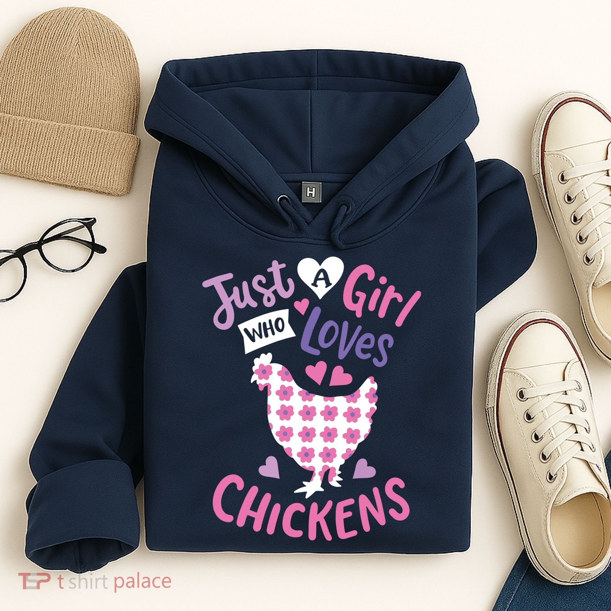 Who Loves Chickens Chicken Hen Love Cute Hoodie
