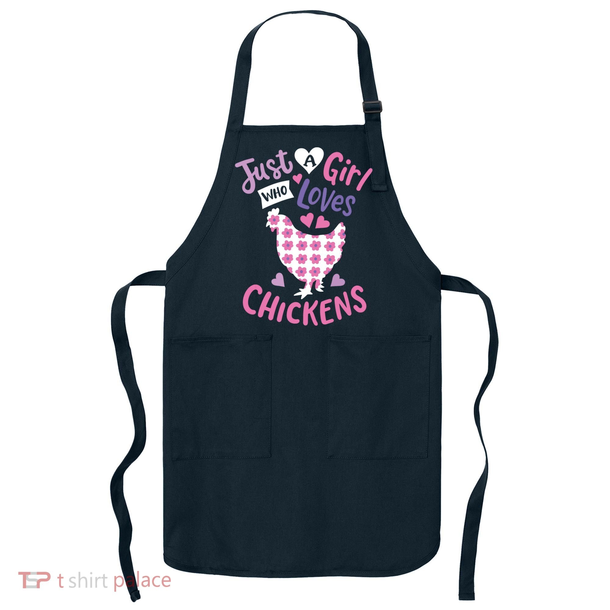 Who Loves Chickens Chicken Hen Love Cute Apron