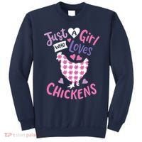 Who Loves Chickens Chicken Hen Love Cute Sweatshirt thumb 0