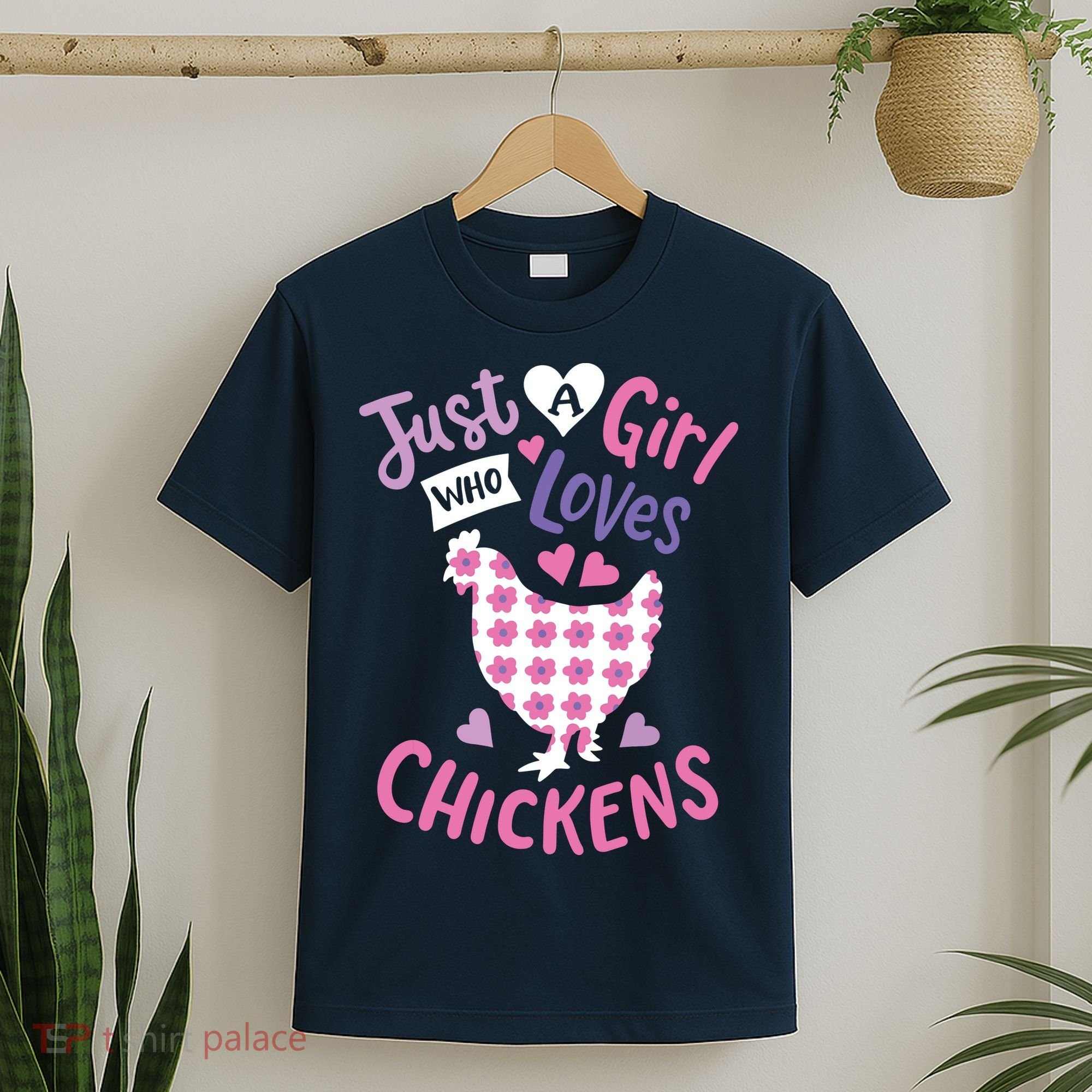 Who Loves Chickens Chicken Hen Love Cute T-Shirt