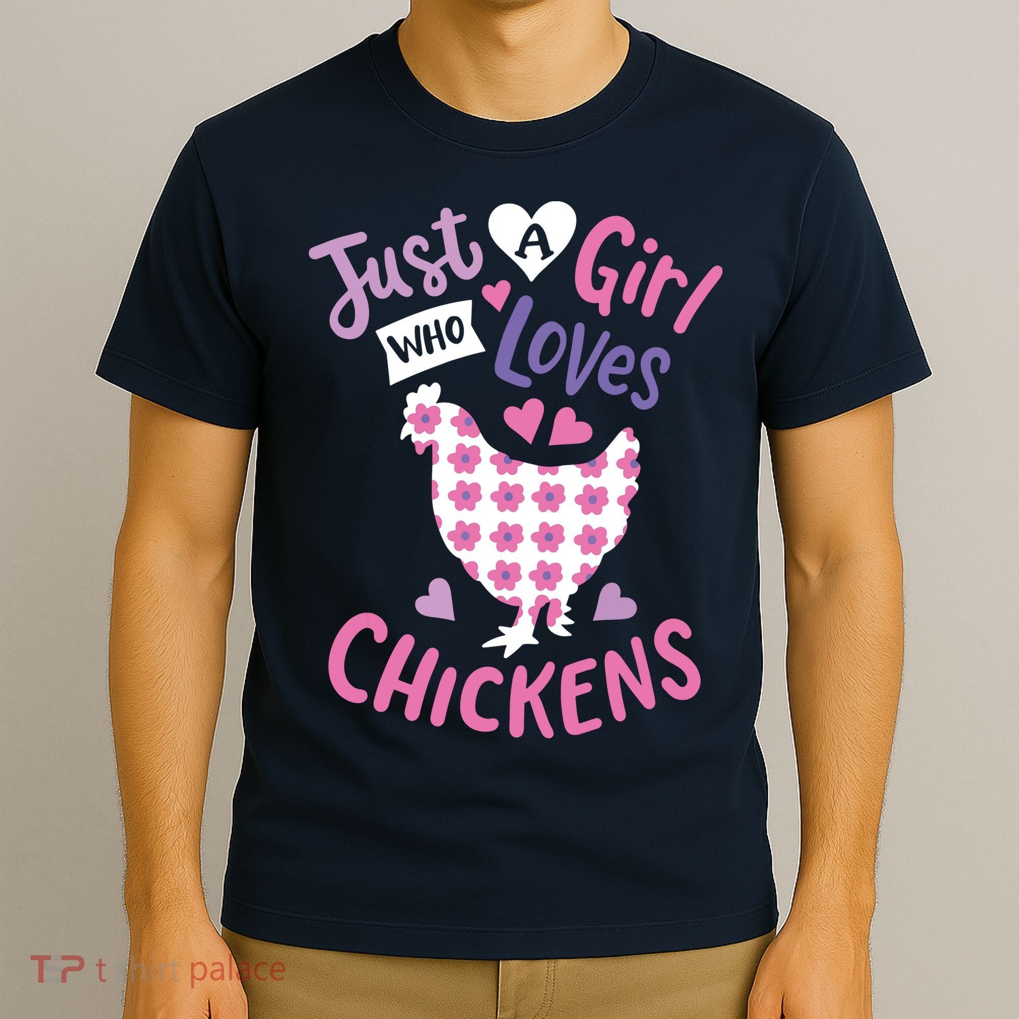 Who Loves Chickens Chicken Hen Love Cute T-Shirt