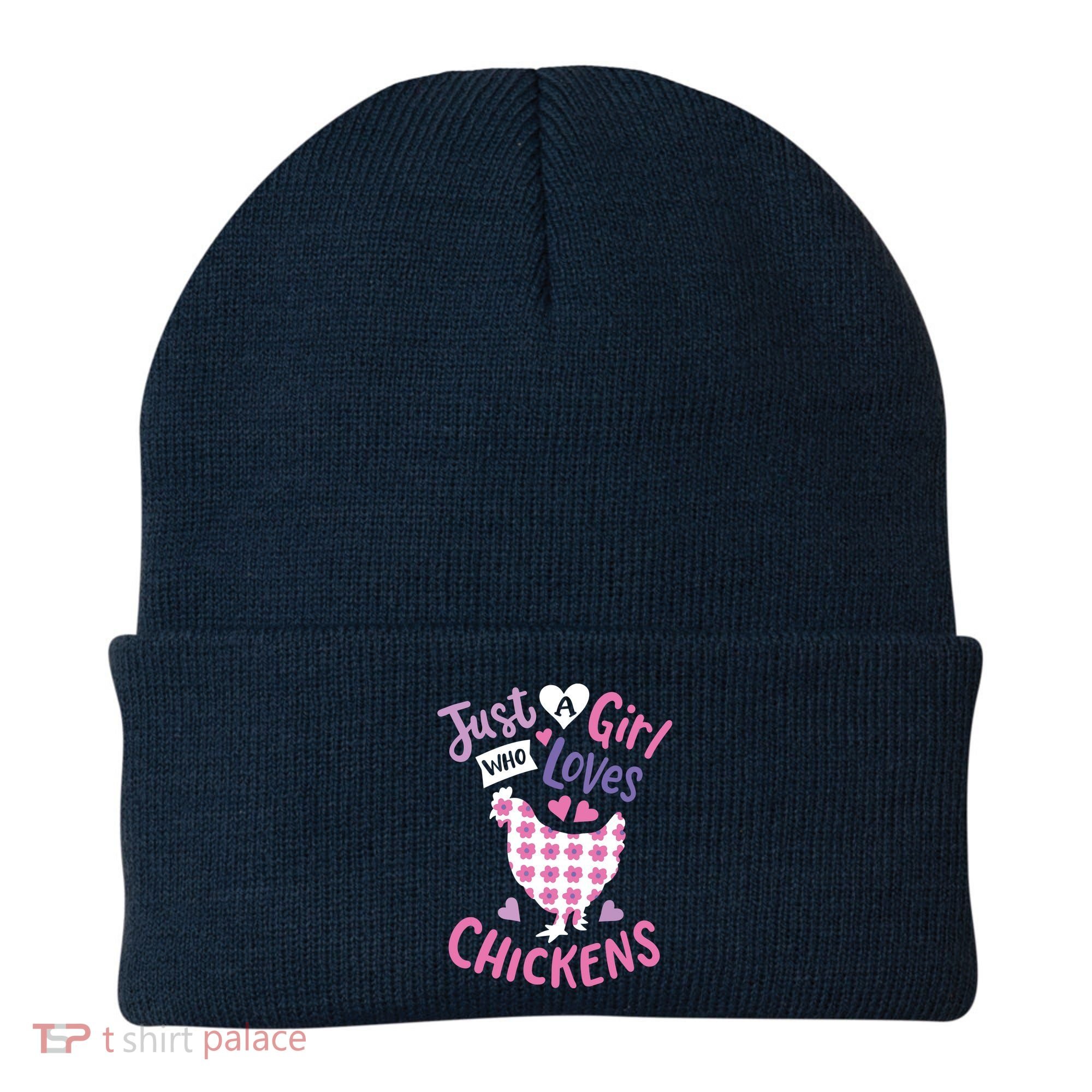 Who Loves Chickens Chicken Hen Love Cute Beanie