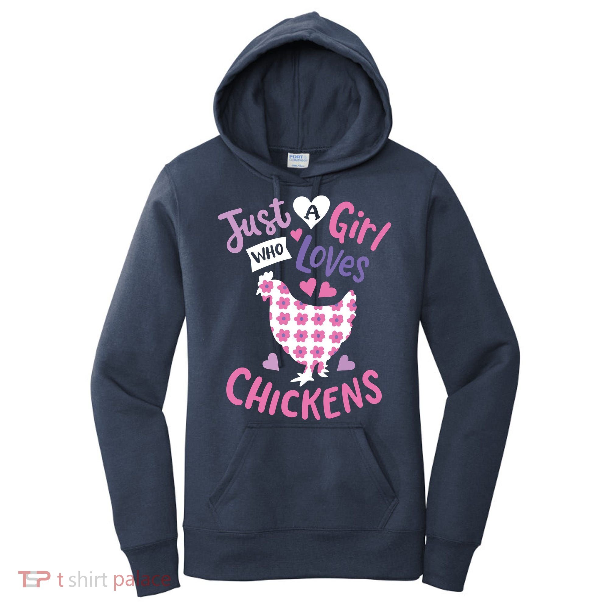 Who Loves Chickens Chicken Hen Love Cute Women's Hoodie