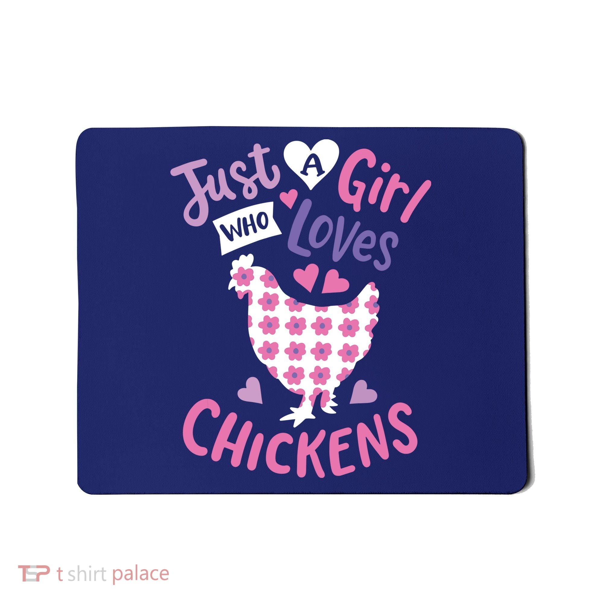 Who Loves Chickens Chicken Hen Love Cute Mousepad