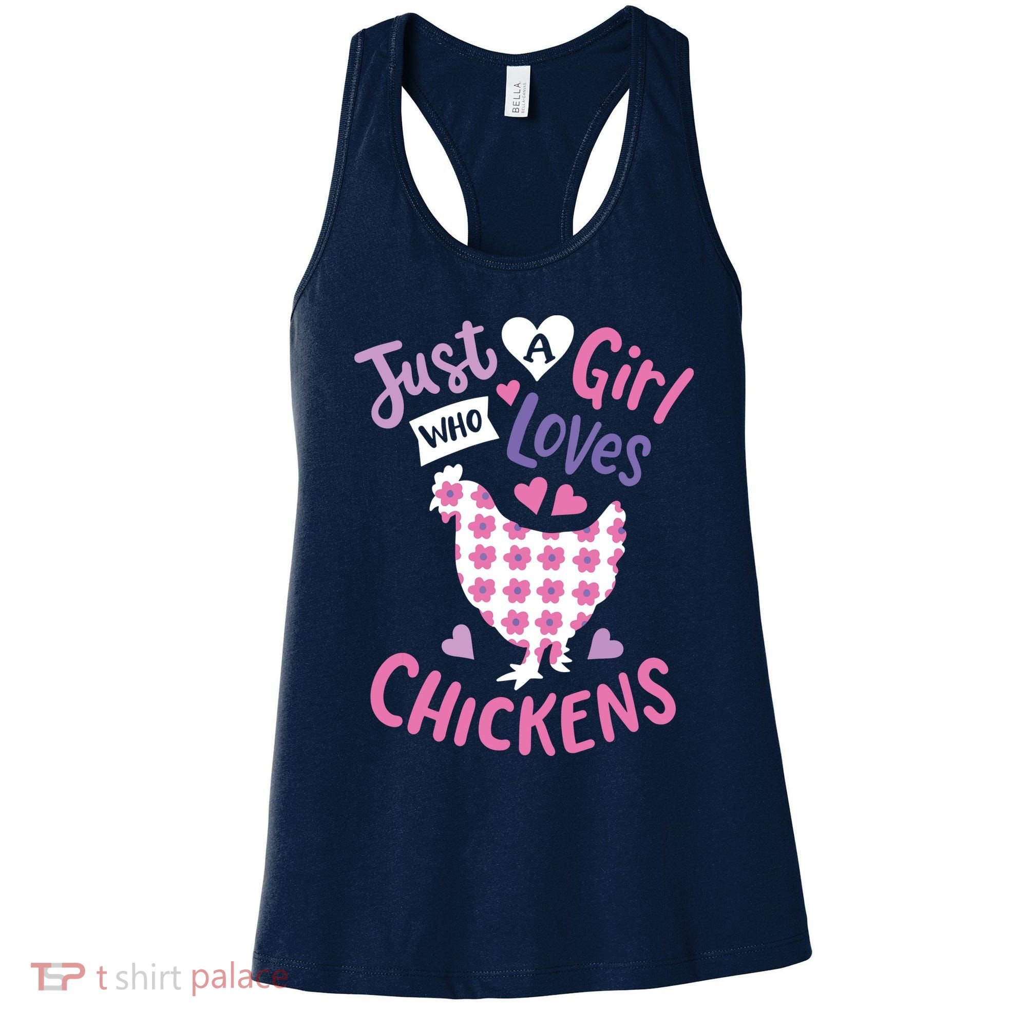 Who Loves Chickens Chicken Hen Love Cute Women's Tank Top