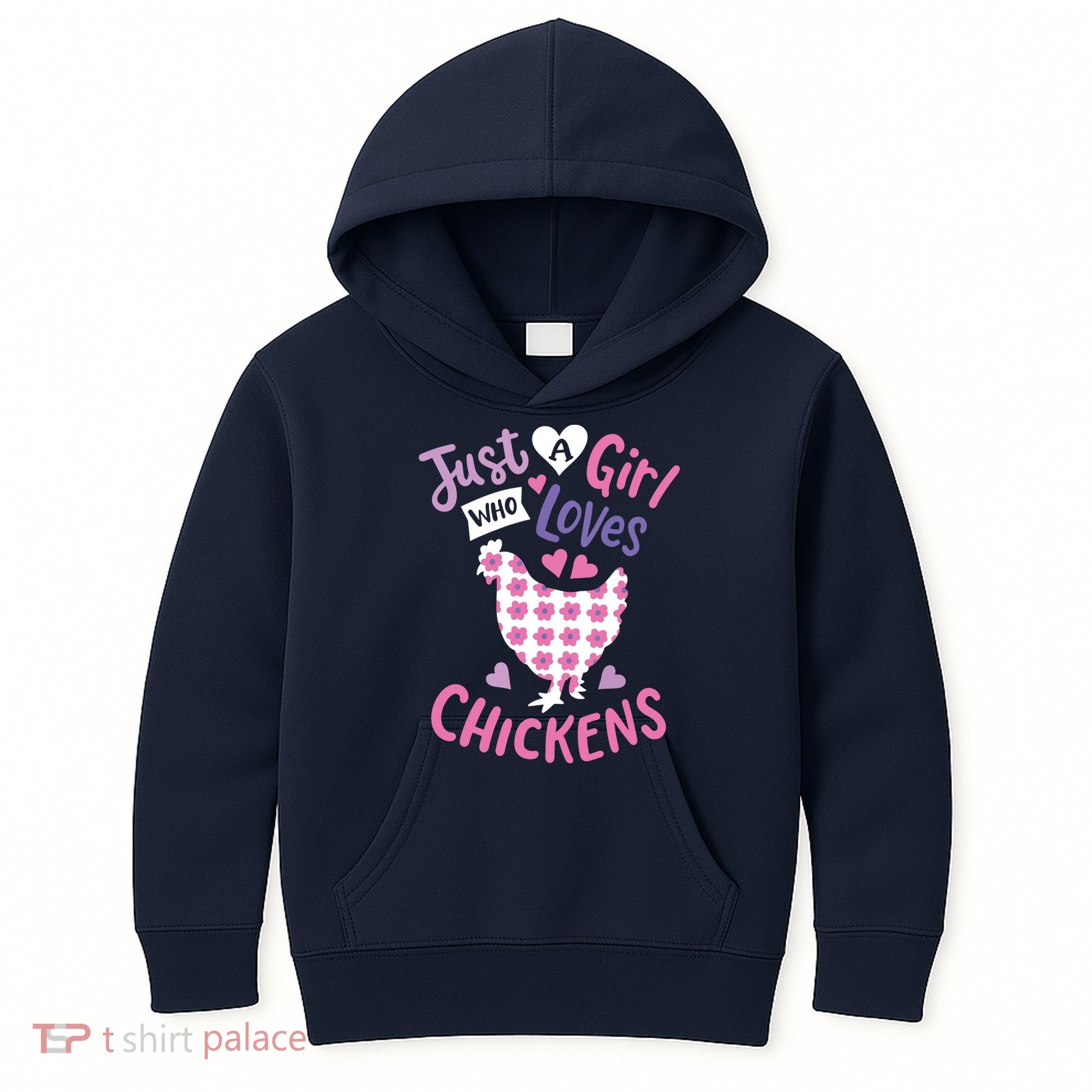 Who Loves Chickens Chicken Hen Love Cute Kids Hoodie