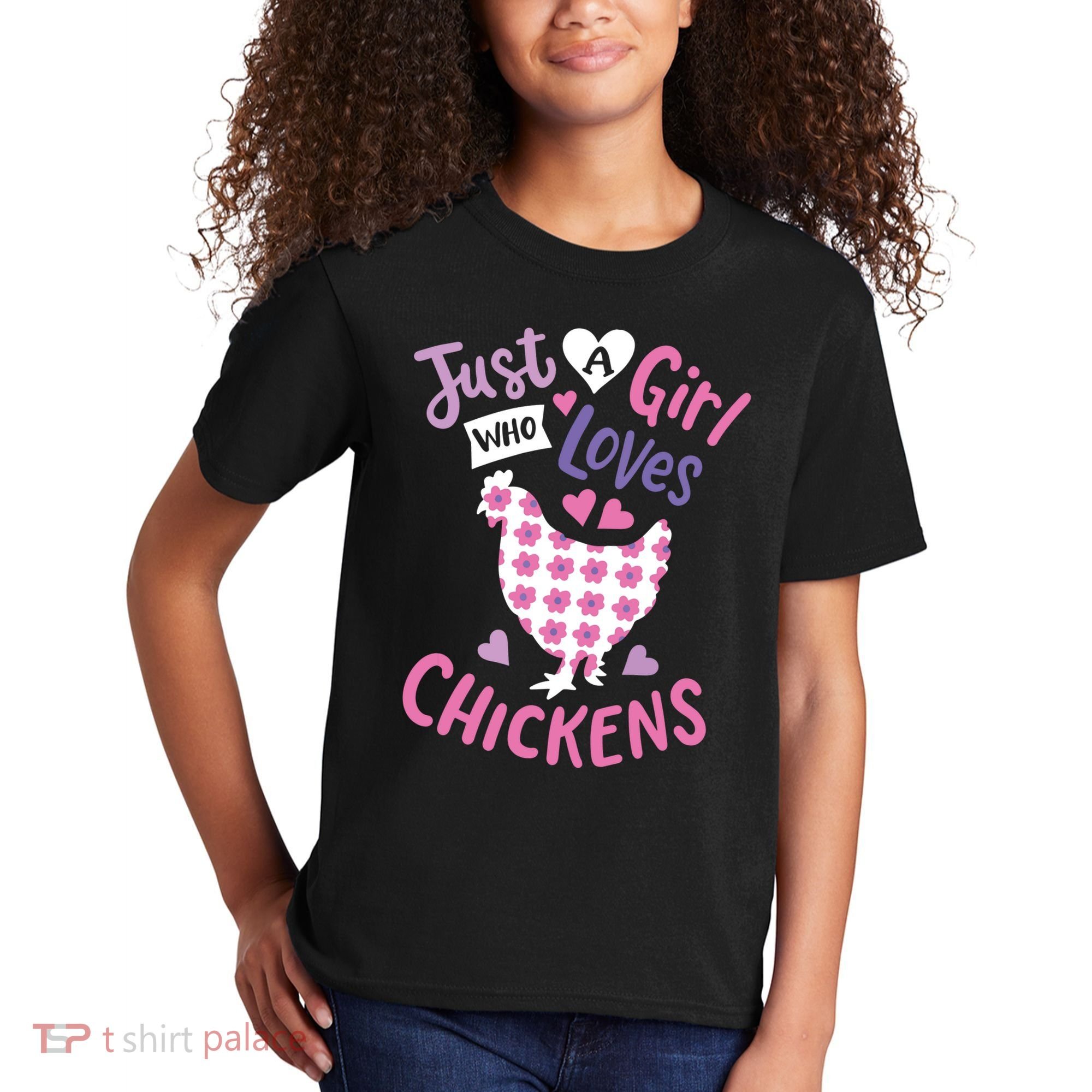Who Loves Chickens Chicken Hen Love Cute Kids T-Shirt