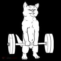 Weight Lifting Cat Deadlift Lifting Tank Top thumb 6