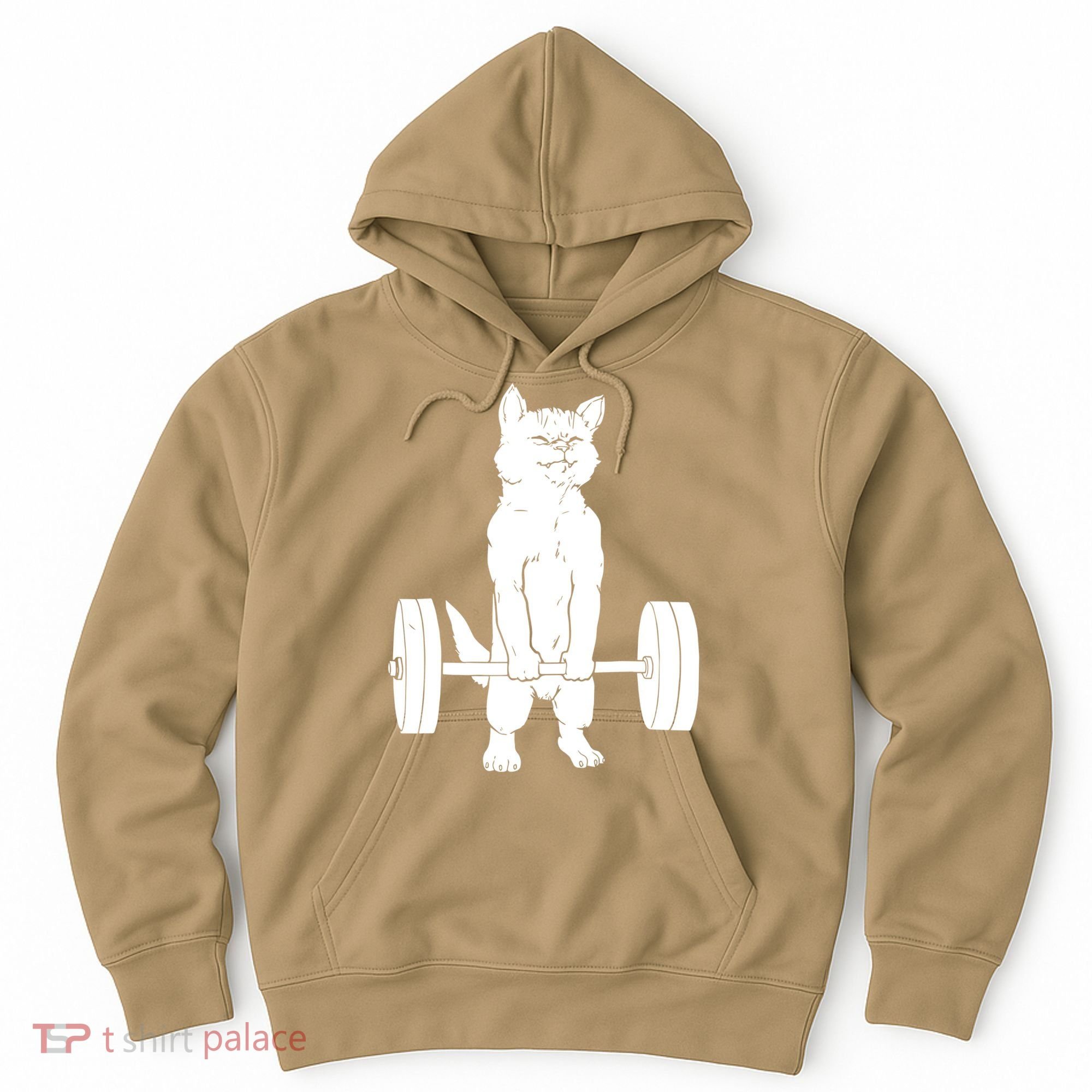 Weight Lifting Cat Deadlift Lifting Hoodie