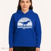 Warrior Lung Cancer Awareness Dinosaur Support Gift Hoodie thumb 5