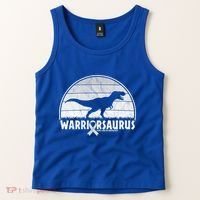 Warrior Lung Cancer Awareness Dinosaur Support Gift Tank Top thumb 2