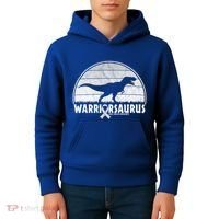 Warrior Lung Cancer Awareness Dinosaur Support Gift Kids Hoodie thumb 4