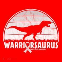 Warrior Lung Cancer Awareness Dinosaur Support Gift Santa Hat thumb 1