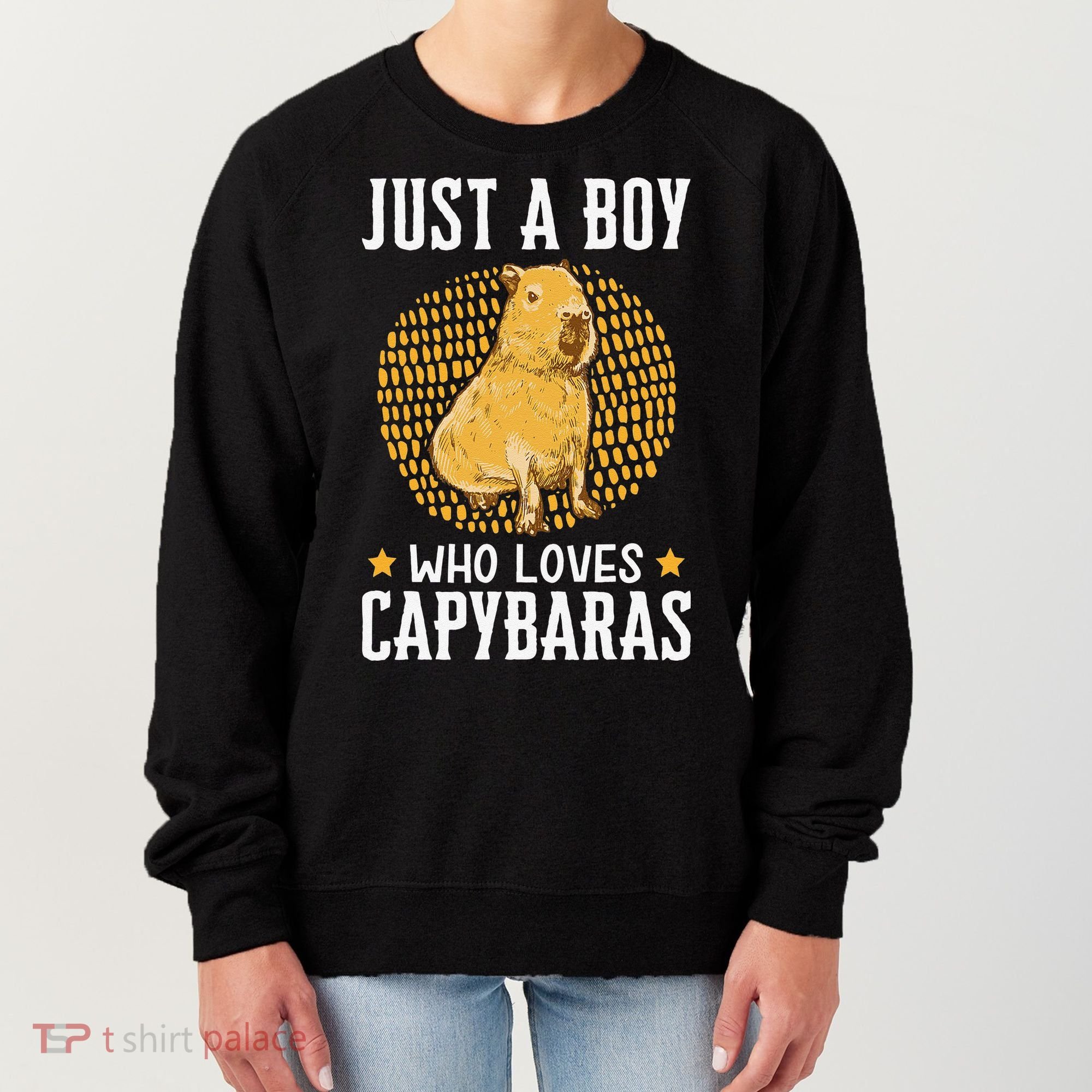  who loves Capybaras South American Capybara  Women's Sweatshirt