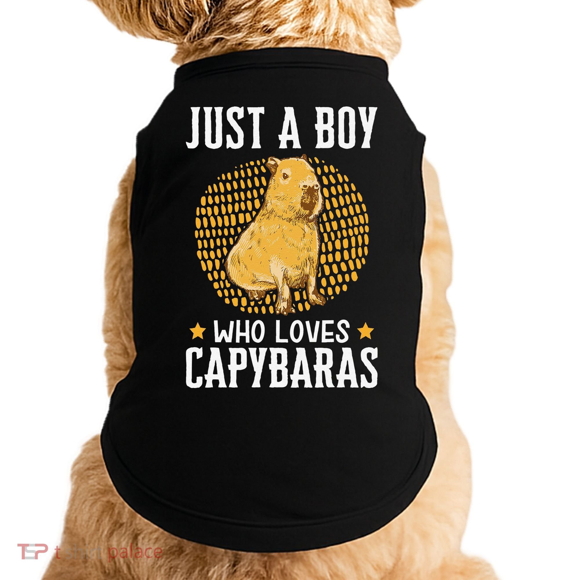  who loves Capybaras South American Capybara  Doggie Tank