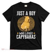  who loves Capybaras South American Capybara  T-Shirt thumb 0