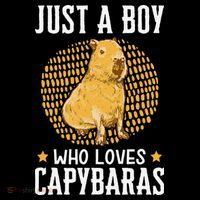  who loves Capybaras South American Capybara  Pajama Set thumb 2