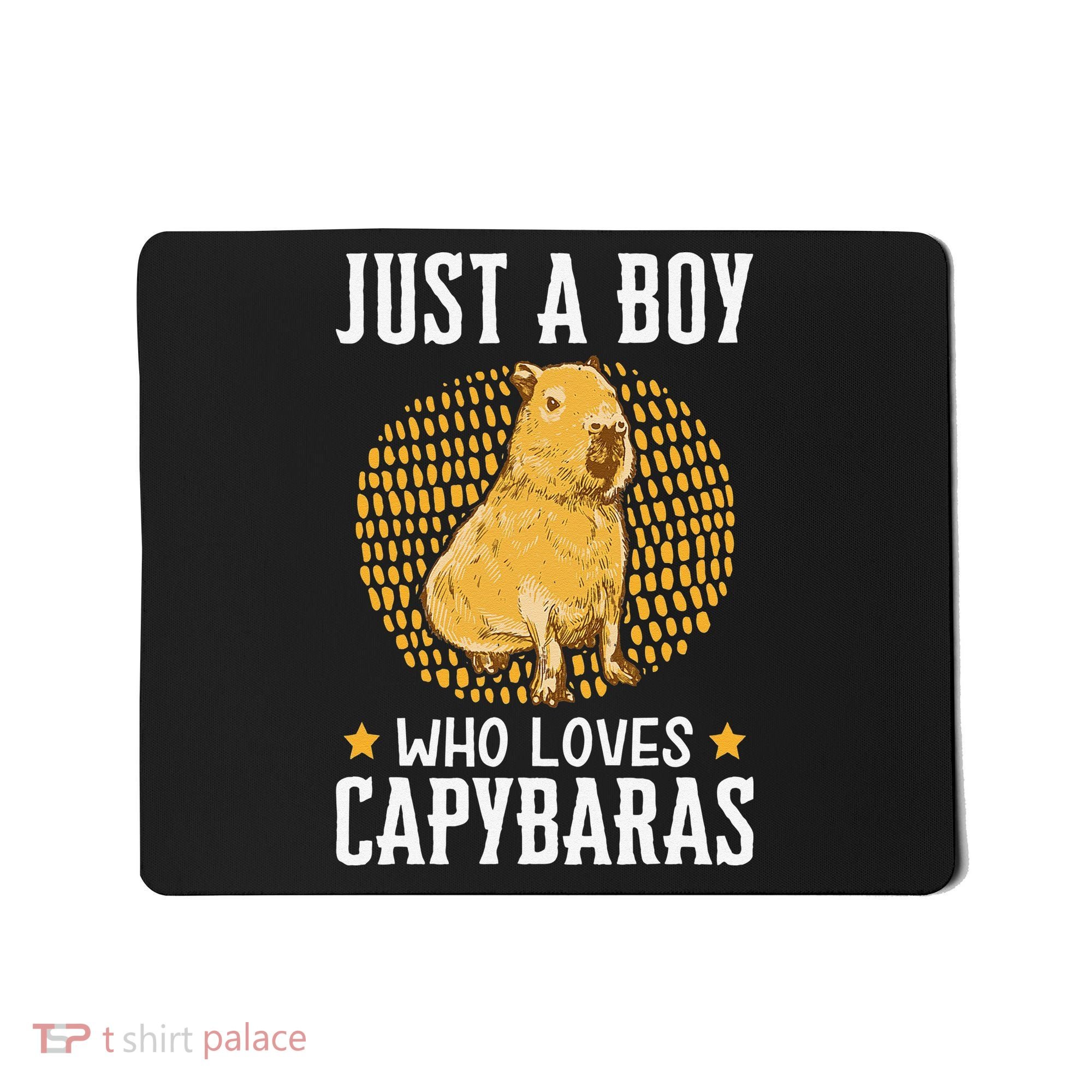  who loves Capybaras South American Capybara  Mousepad