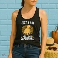  who loves Capybaras South American Capybara  Women's Tank Top thumb 2