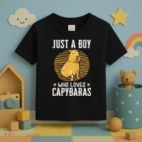  who loves Capybaras South American Capybara  Toddler T-Shirt thumb 3