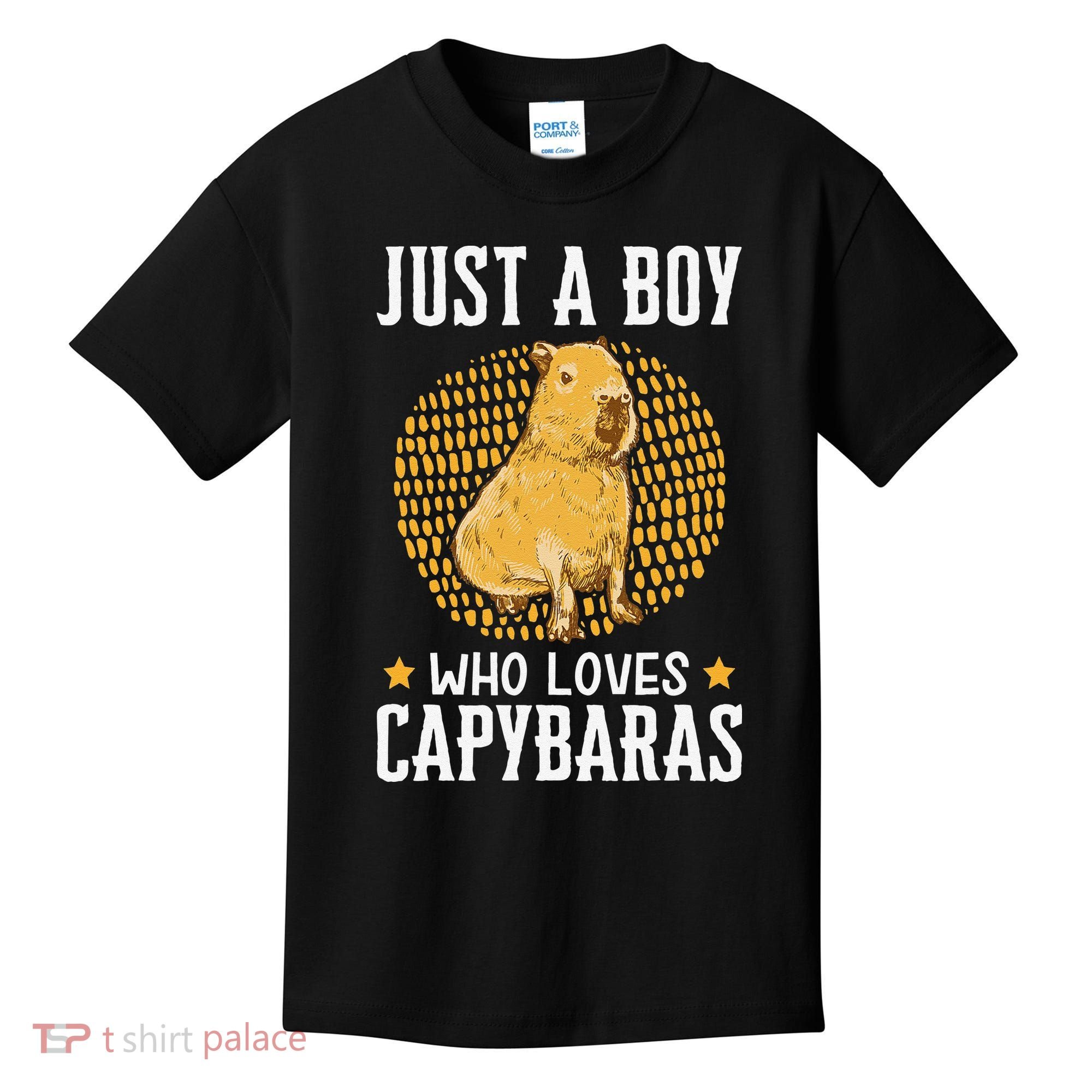  who loves Capybaras South American Capybara  Kids T-Shirt