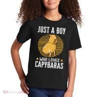  who loves Capybaras South American Capybara  Kids T-Shirt thumb 2