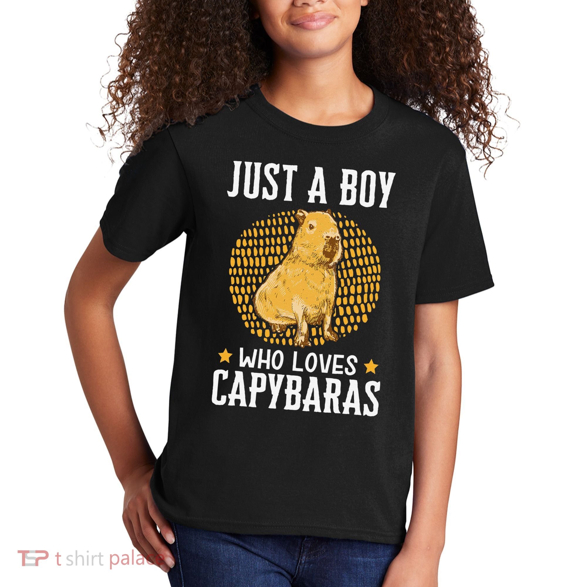  who loves Capybaras South American Capybara  Kids T-Shirt
