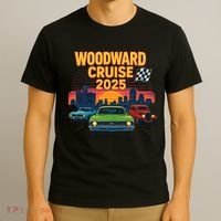 Woodward Legends – Detroit Cruise 2025 T-Shirt thumb 3
