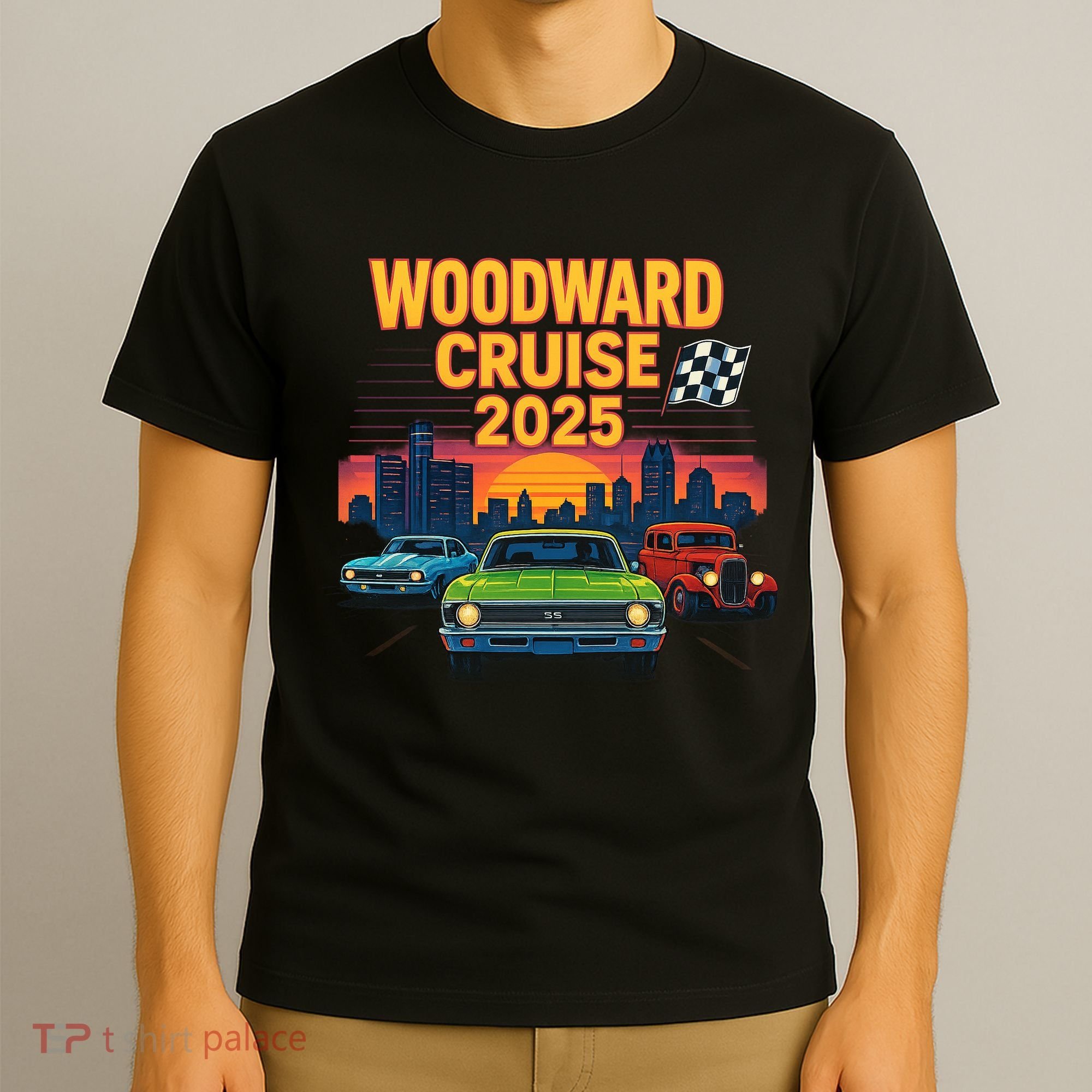 Woodward Legends – Detroit Cruise 2025 T-Shirt