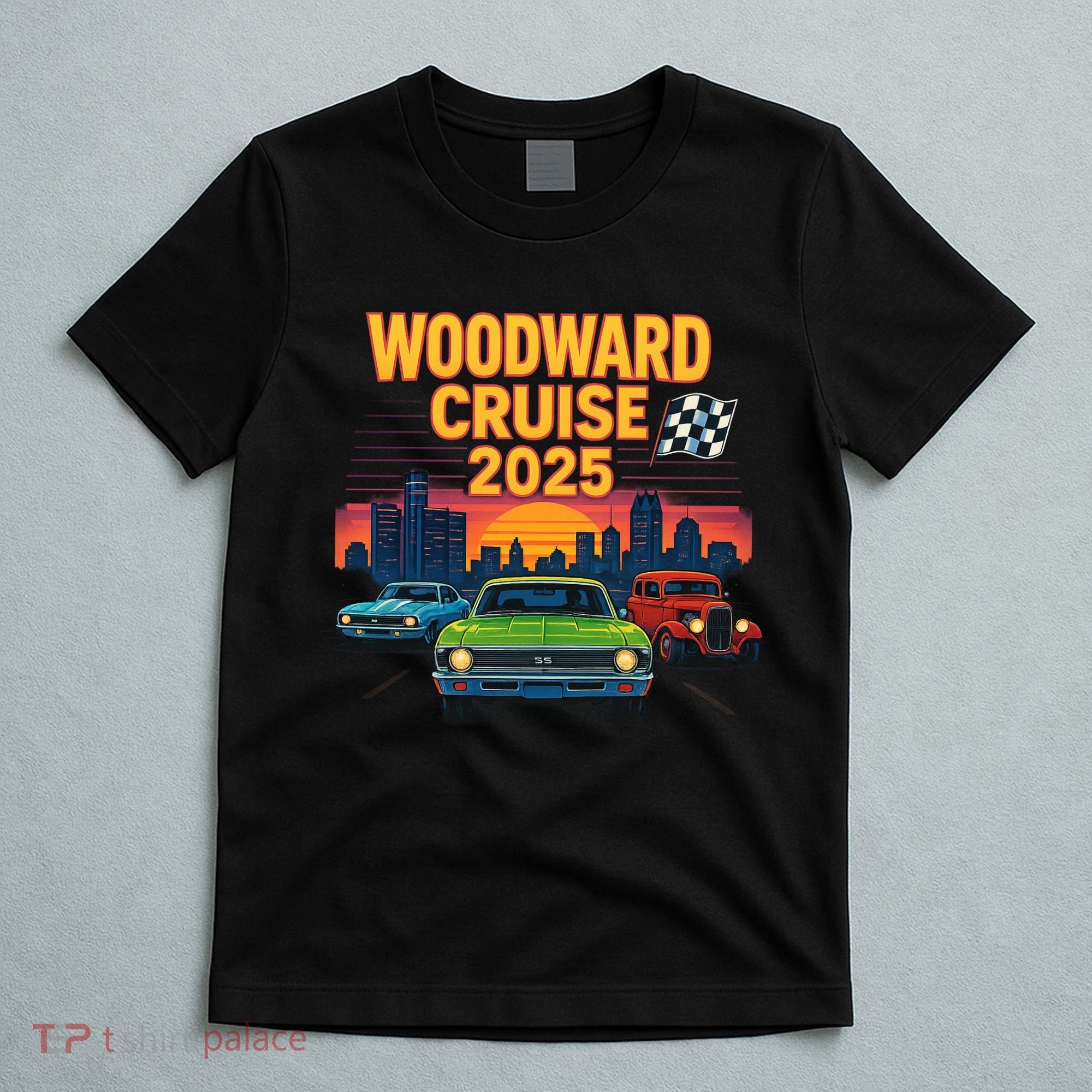 Woodward Legends – Detroit Cruise 2025 T-Shirt