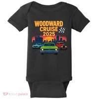 Woodward Legends – Detroit Cruise 2025 Baby Bodysuit thumb 0