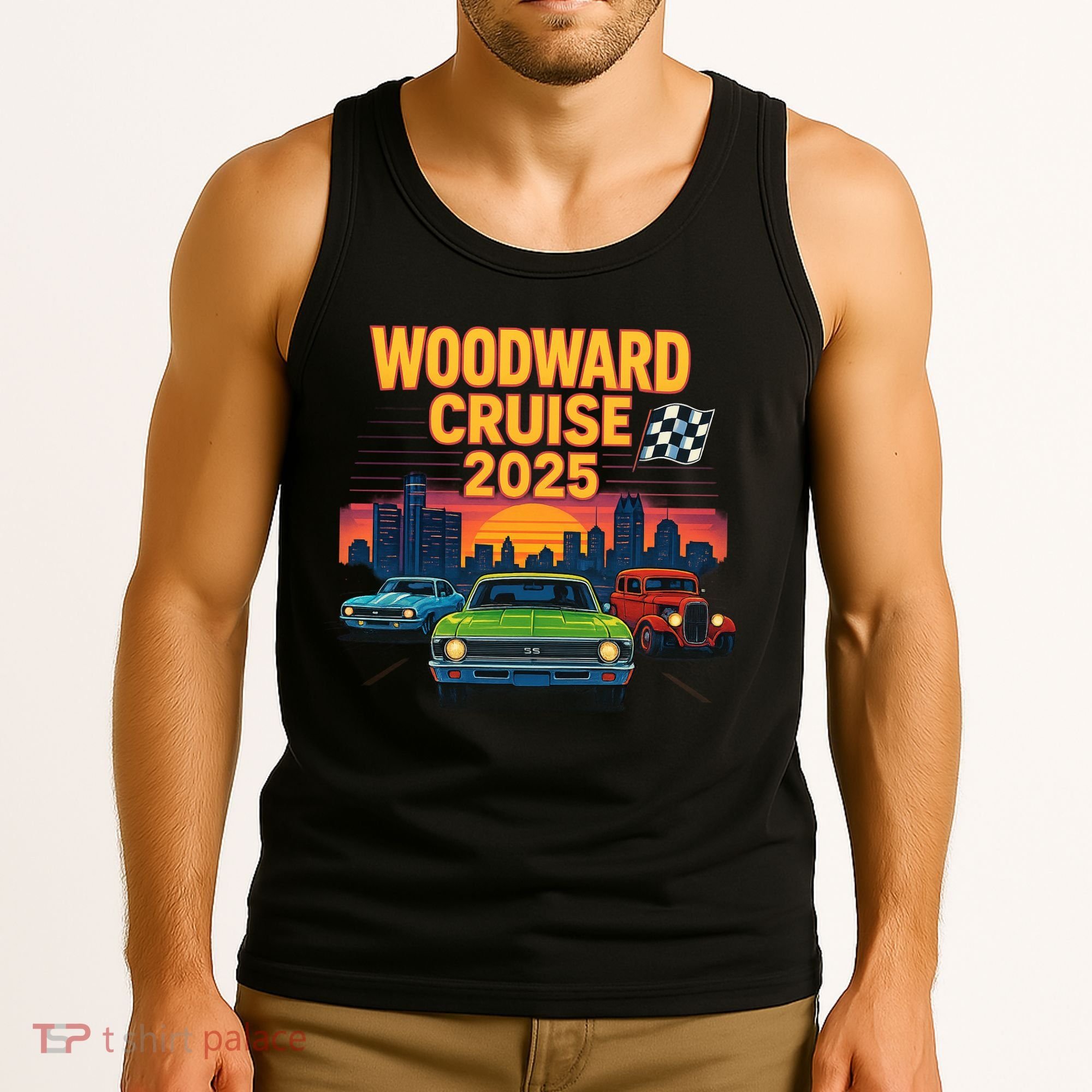Woodward Legends – Detroit Cruise 2025 Tank Top