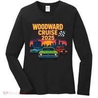 Woodward Legends – Detroit Cruise 2025 Women's Long Sleeve Shirt thumb 0