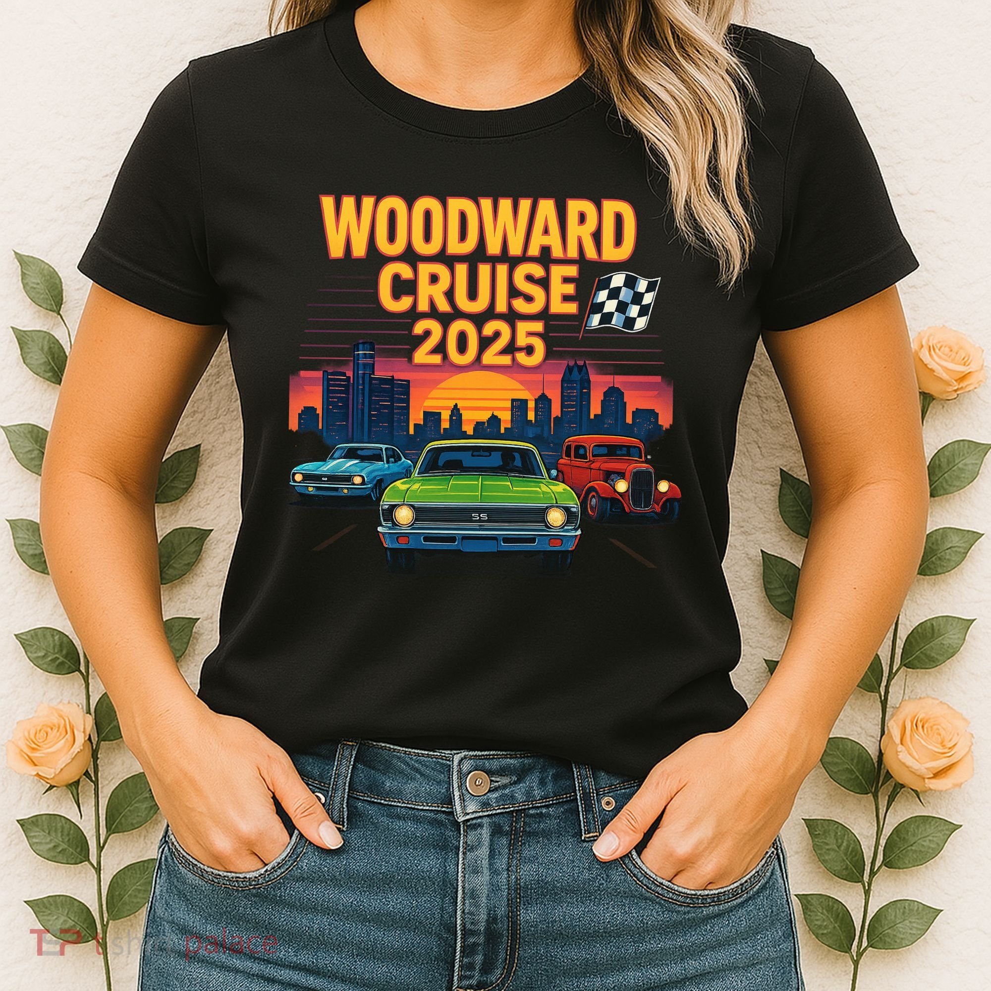 Woodward Legends – Detroit Cruise 2025 Women's T-Shirt