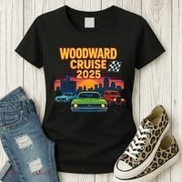 Woodward Legends – Detroit Cruise 2025 Women's T-Shirt thumb 3
