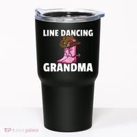 Womens Line Dance Grandma Country Music Dancing Dancer Tumbler thumb 0