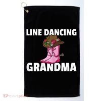 Womens Line Dance Grandma Country Music Dancing Dancer Golf Towel thumb 0