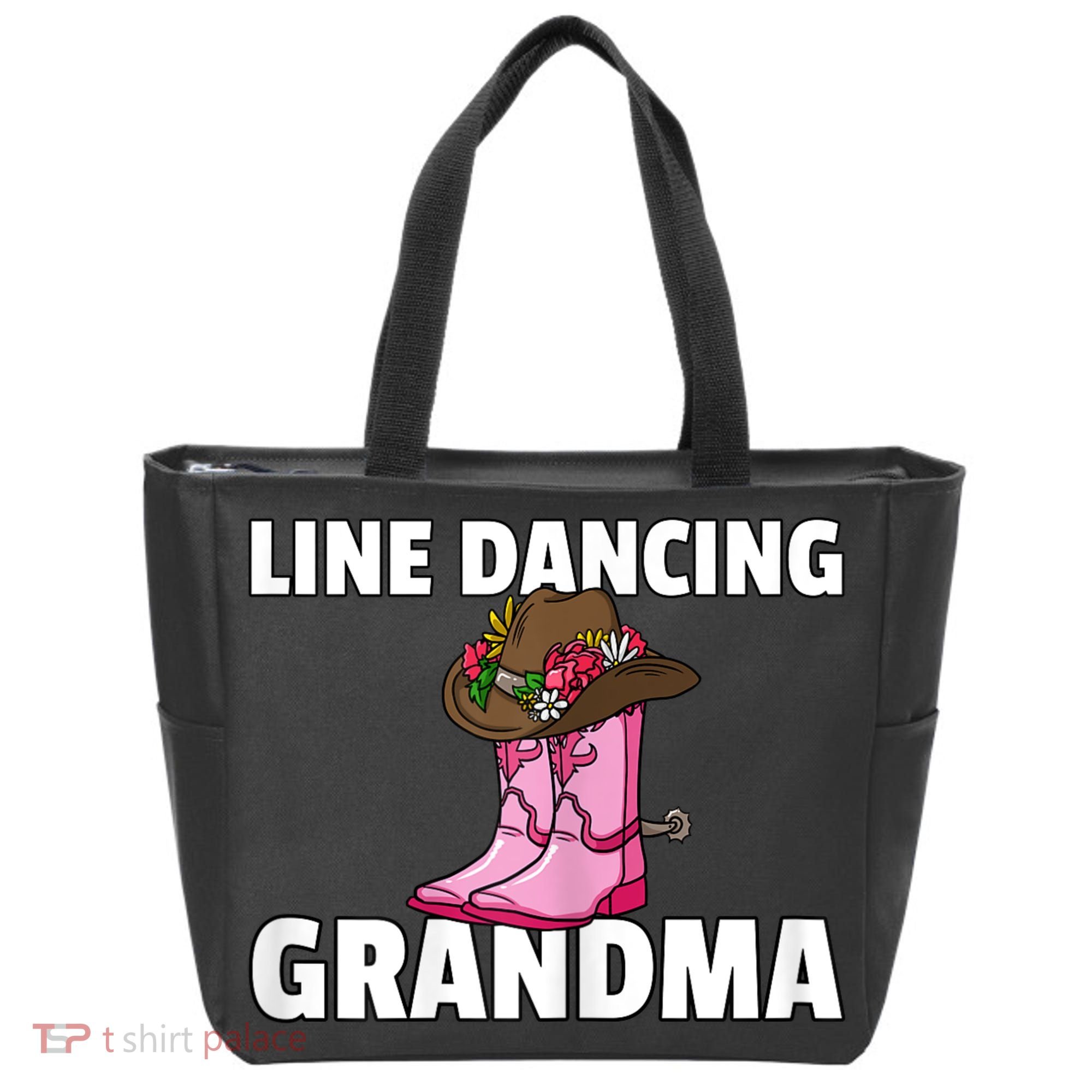 Womens Line Dance Grandma Country Music Dancing Dancer Tote Bag