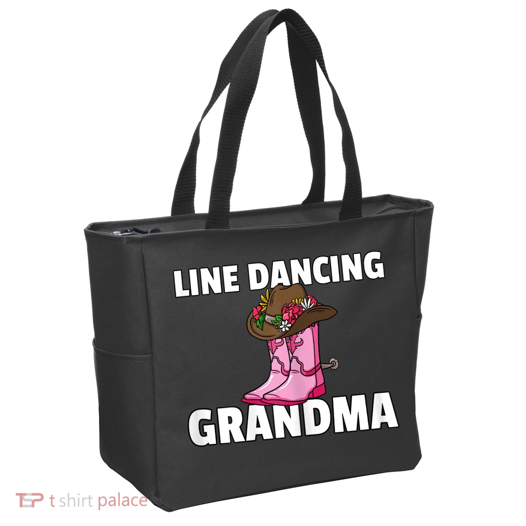 Womens Line Dance Grandma Country Music Dancing Dancer Tote Bag