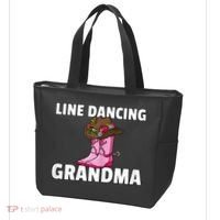 Womens Line Dance Grandma Country Music Dancing Dancer Tote Bag thumb 3