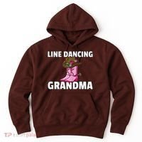 Womens Line Dance Grandma Country Music Dancing Dancer Hoodie thumb 0