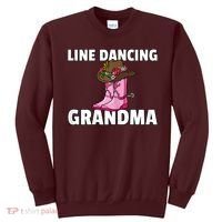 Womens Line Dance Grandma Country Music Dancing Dancer Sweatshirt thumb 0