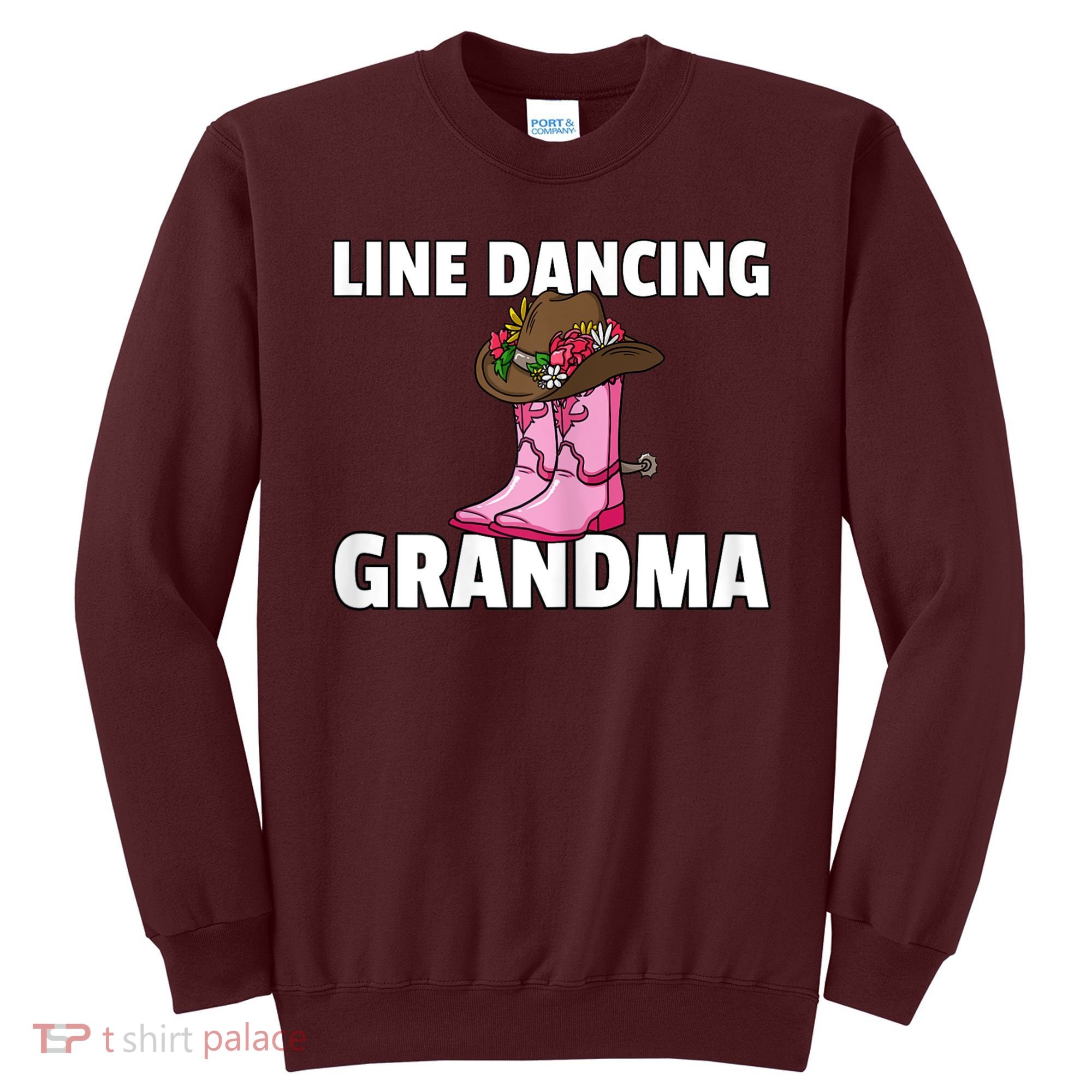 Womens Line Dance Grandma Country Music Dancing Dancer Sweatshirt